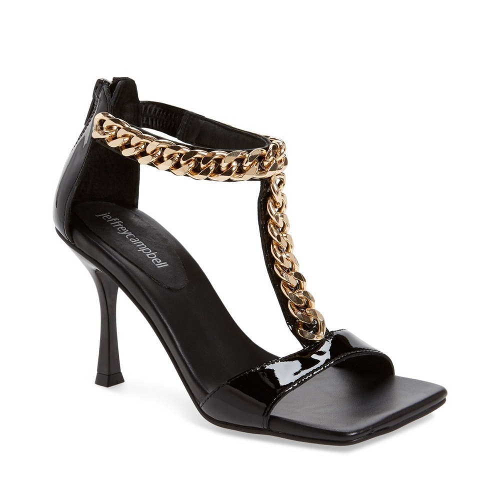 Jeffrey Campbell Horus Sandal Black Gold